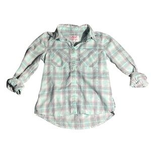 NWT Girls Justice flannel